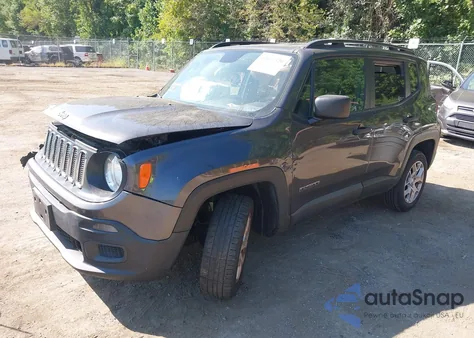 2018 Jeep Renegade Sport 4X4 из США, поврежденный, VIN ZACCJBAB5JPJ21881